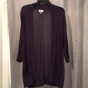 Navy Light Cardigan!